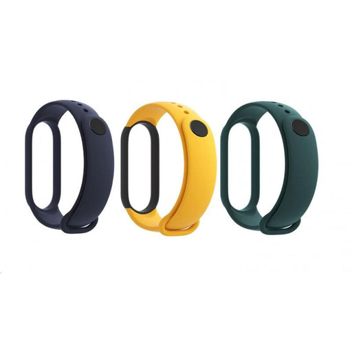 Mi Smart Band 5 Strap 3pack Blue/Yellow/Green Wearable
